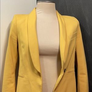 Yellow Zara Women’s Blazer Size US 5